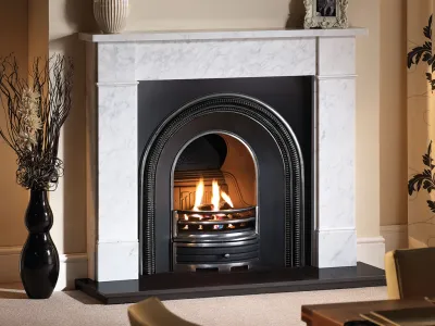 Flat Victorian Carrara marble