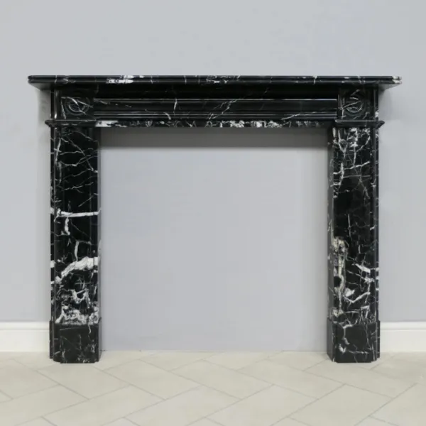Black marble roundel